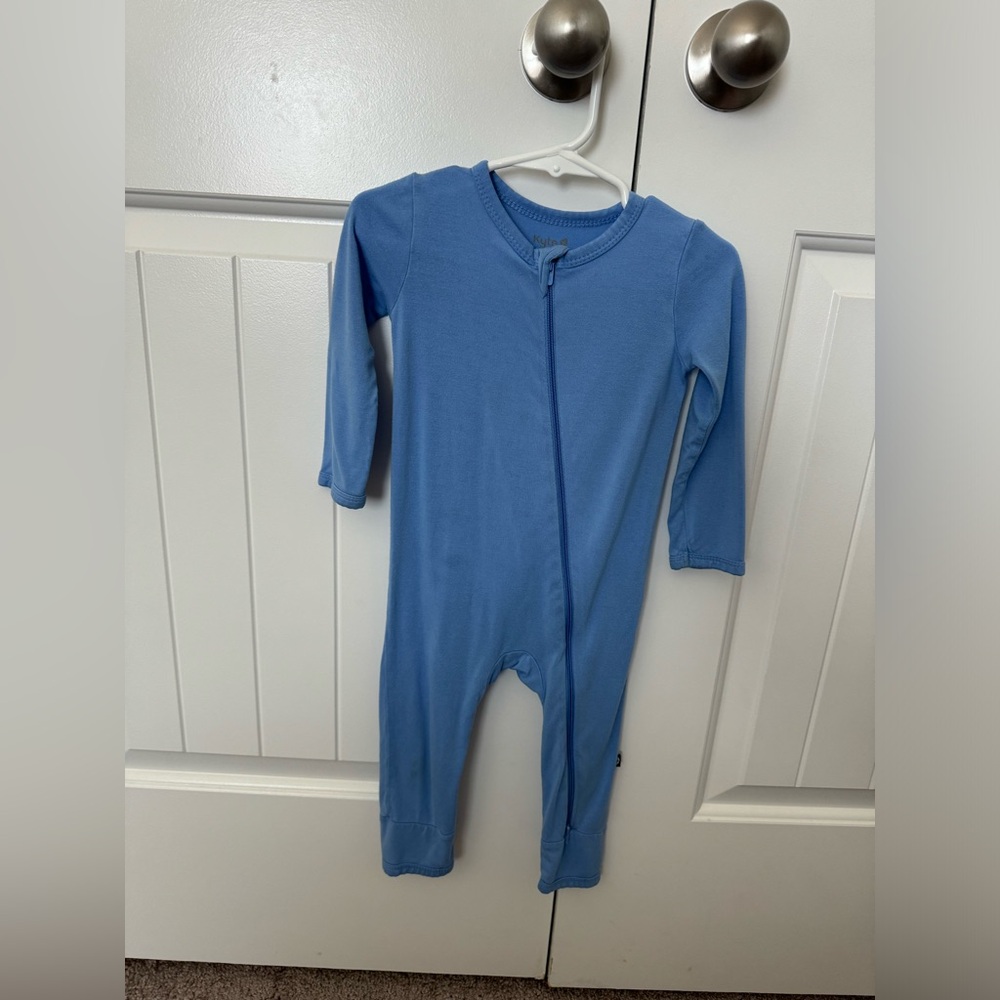 COPY - Kyte Baby Size 18-24 Month Periwinkle Zipper Romper